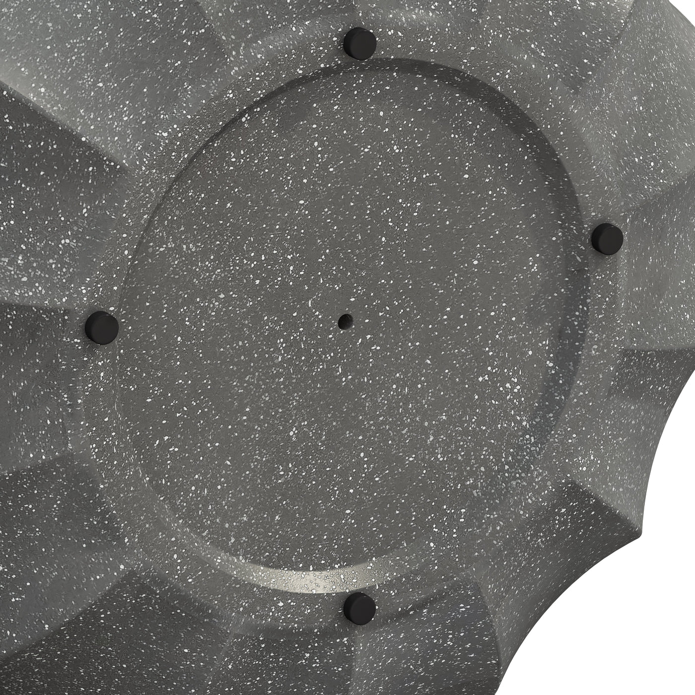 35.43' Modern Outdoor and Indoor Waterproof Coffee Table, Durable MgO Cement Design, Suitable for Terraces, Gardens, Backyards and Living Rooms ( Grey)