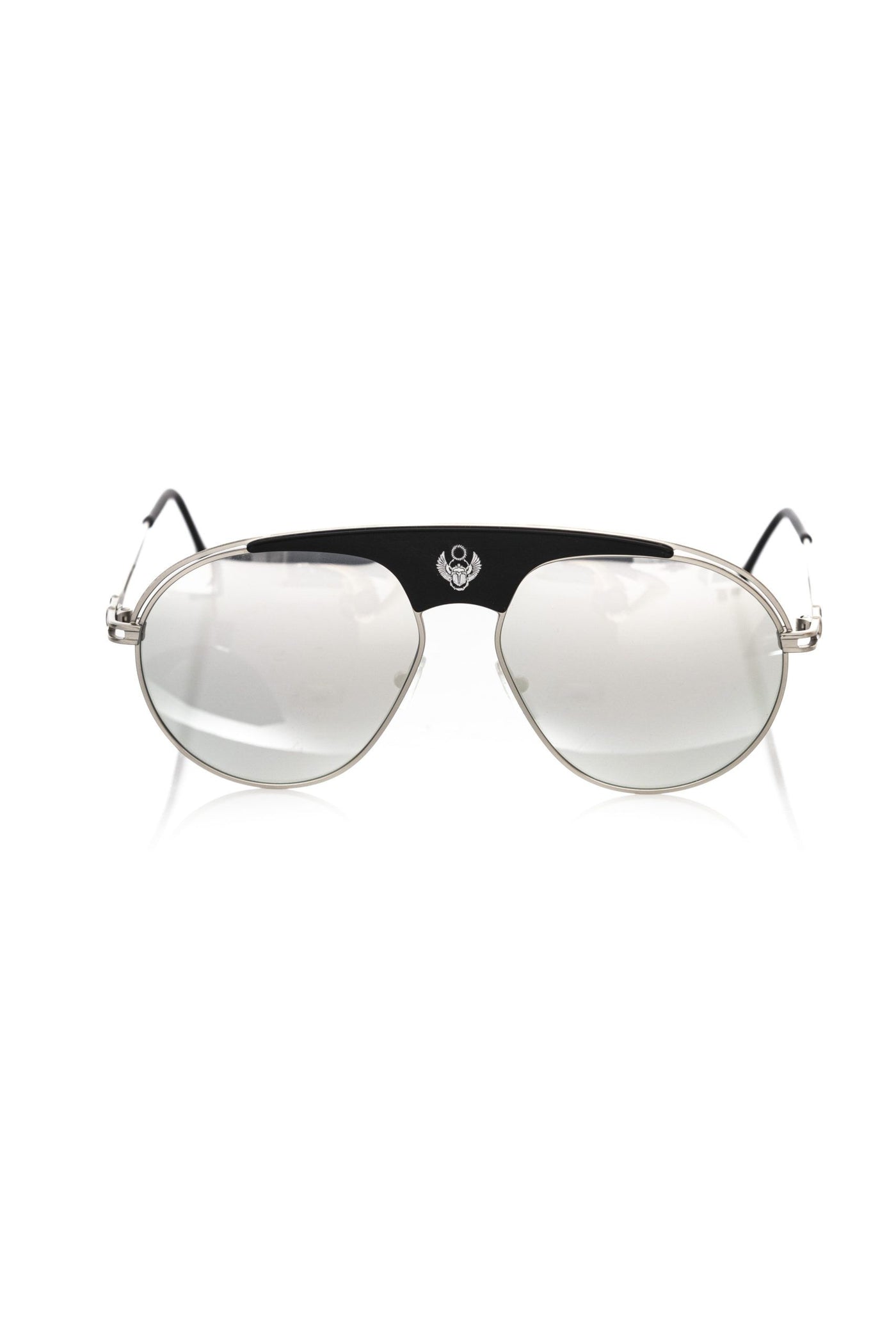 Frankie Morello Multicolor Metallic Fibre Men Sunglasses