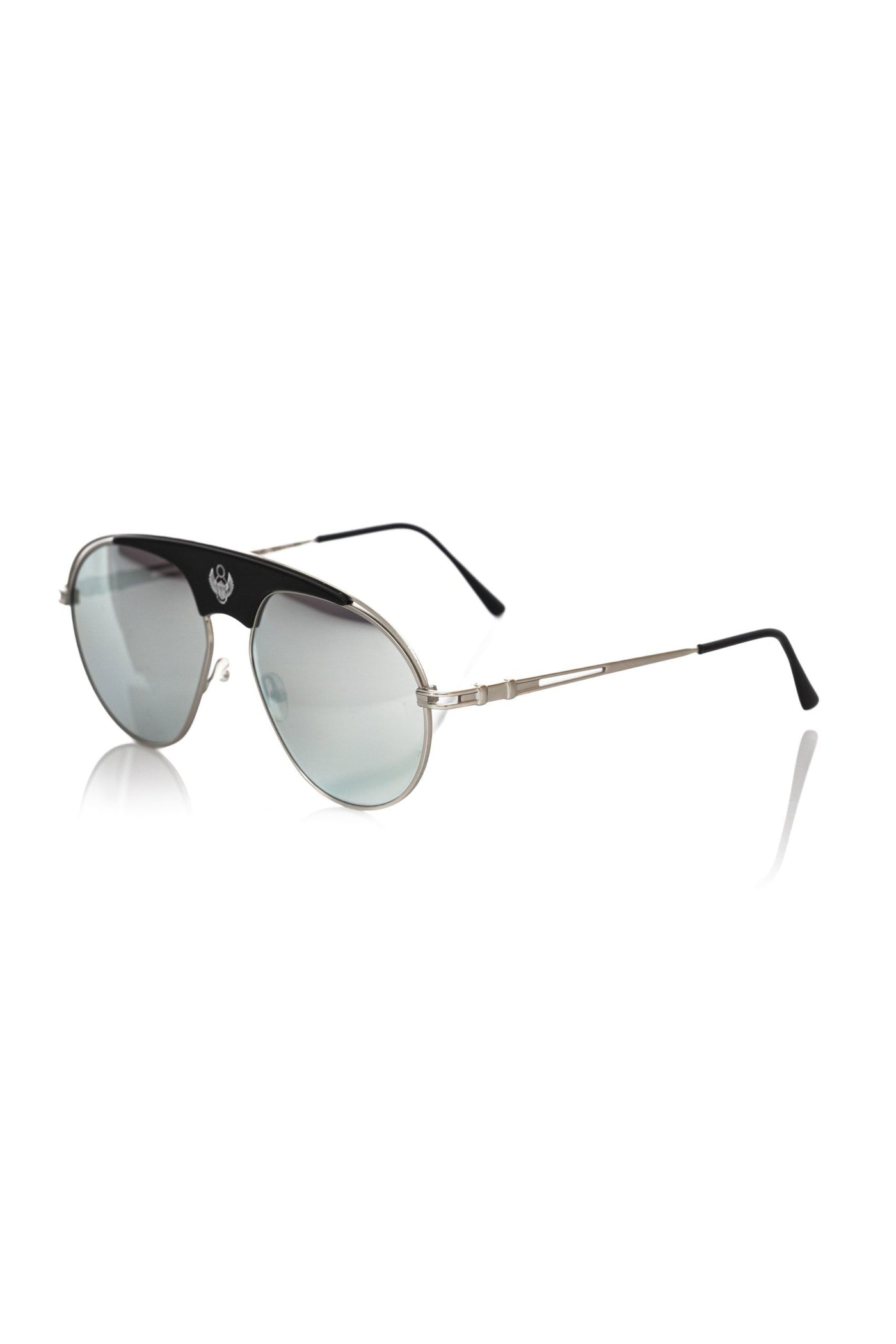 Frankie Morello Multicolor Metallic Fibre Men Sunglasses