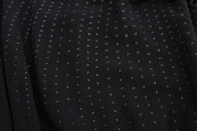 Exte Black Neck Wrap Top Blouse