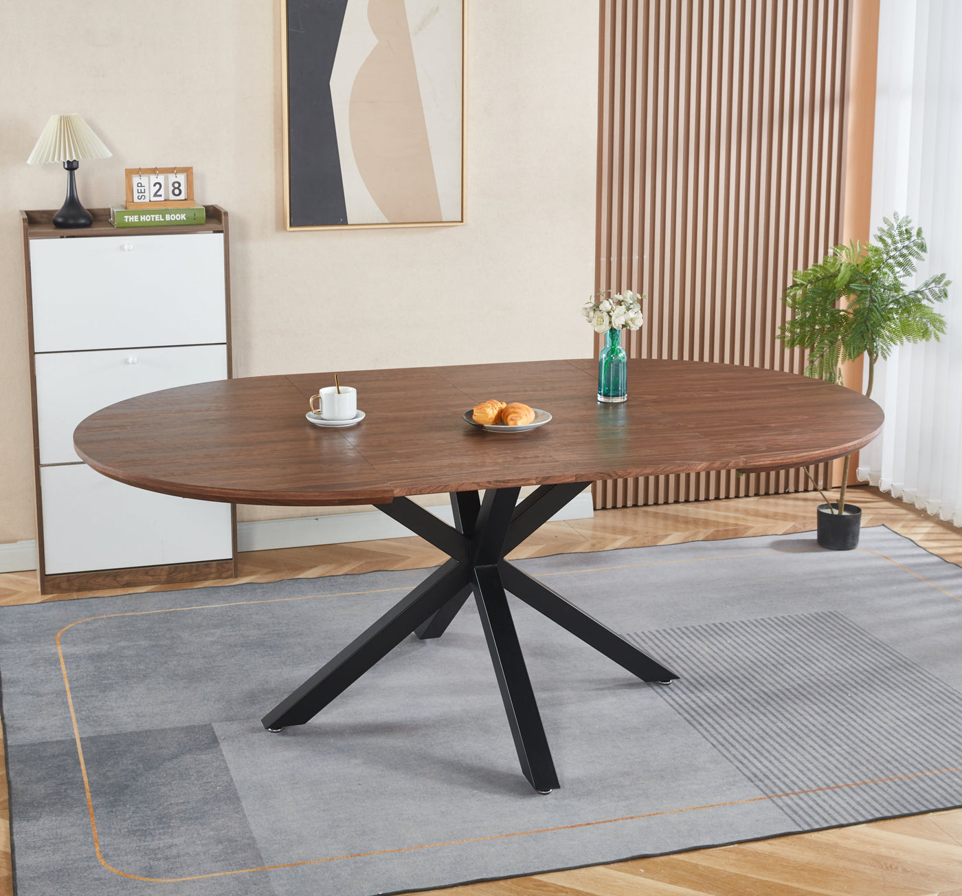 Extendable table,DINING TABLE,OFFICE TABLE,COFFEE TABLE,metal leg,MDF top,120/160/200x120x75cm