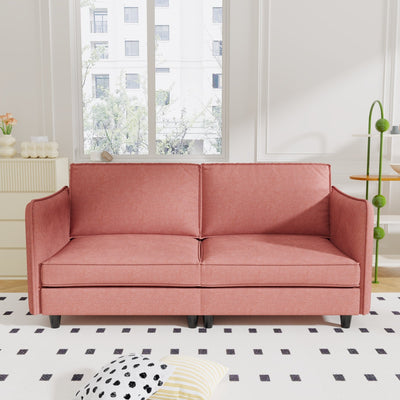 74.27'' Loveseat Sofa, 2 Seater Comfy Couch,Mid Century Modern Designed for Small Spaces, Apartment, Bedroom, Dorm, Office