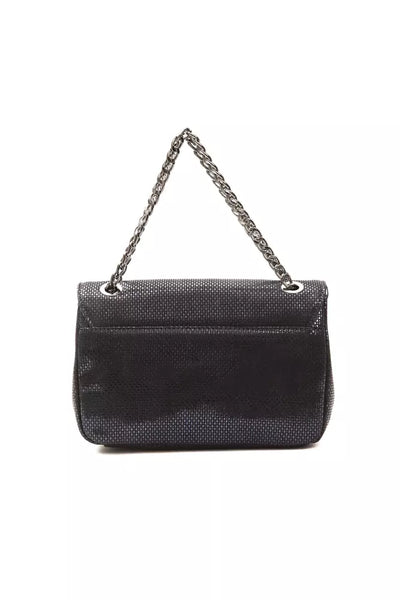 Pompei Donatella Blue Leather Women Crossbody