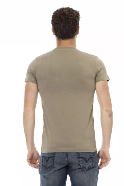 Trussardi Action Green Cotton Men's T-Shirt