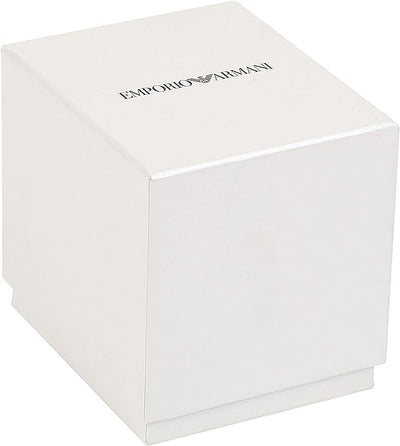 Emporio Armani Elegant Two-Tone Crystal Pave Watch