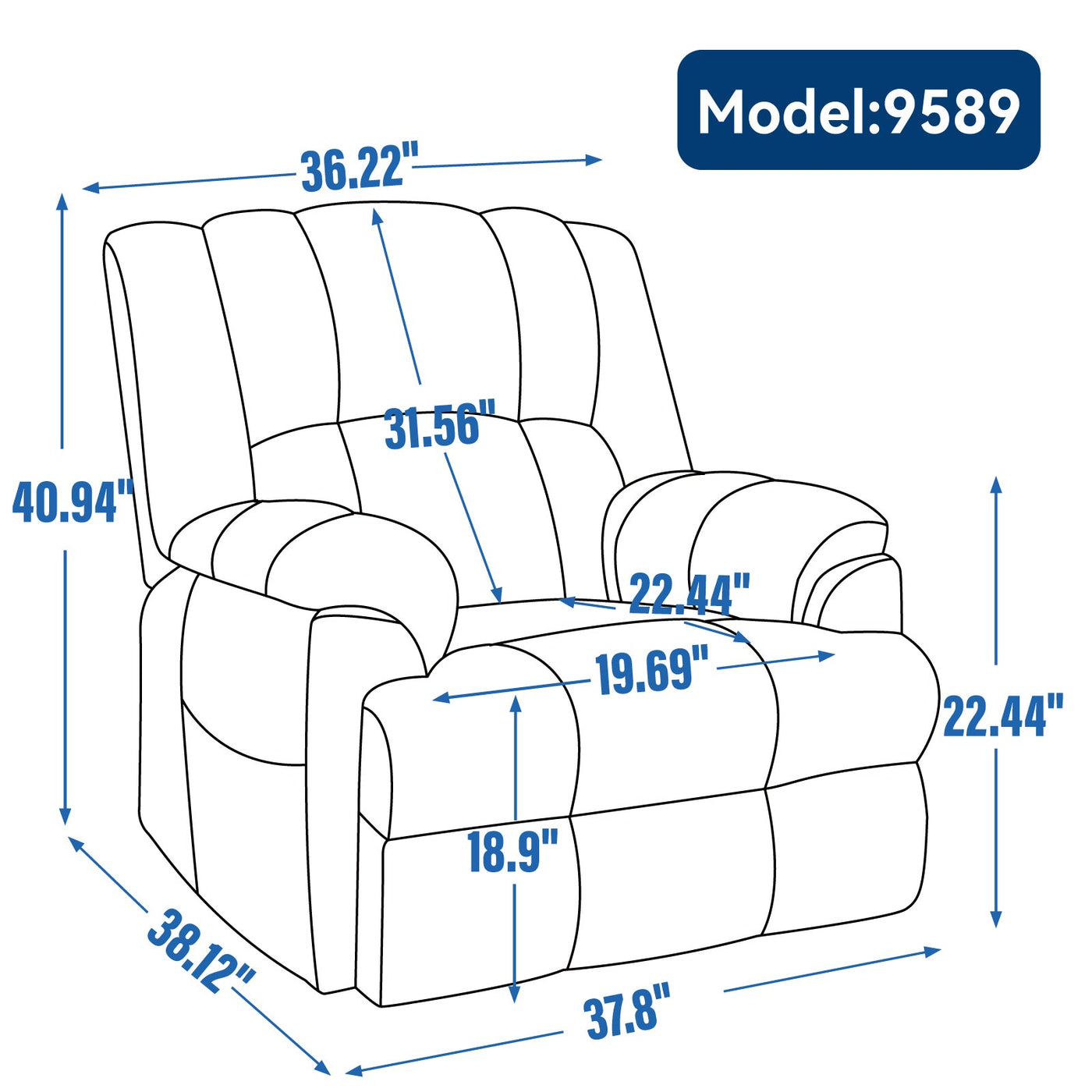 Dual Motor Heat Massage Infinite Position Up to 350 LBS Electric Power Lift Recliners with Power-Remote, Medium-firm and Heavy Duty, Red