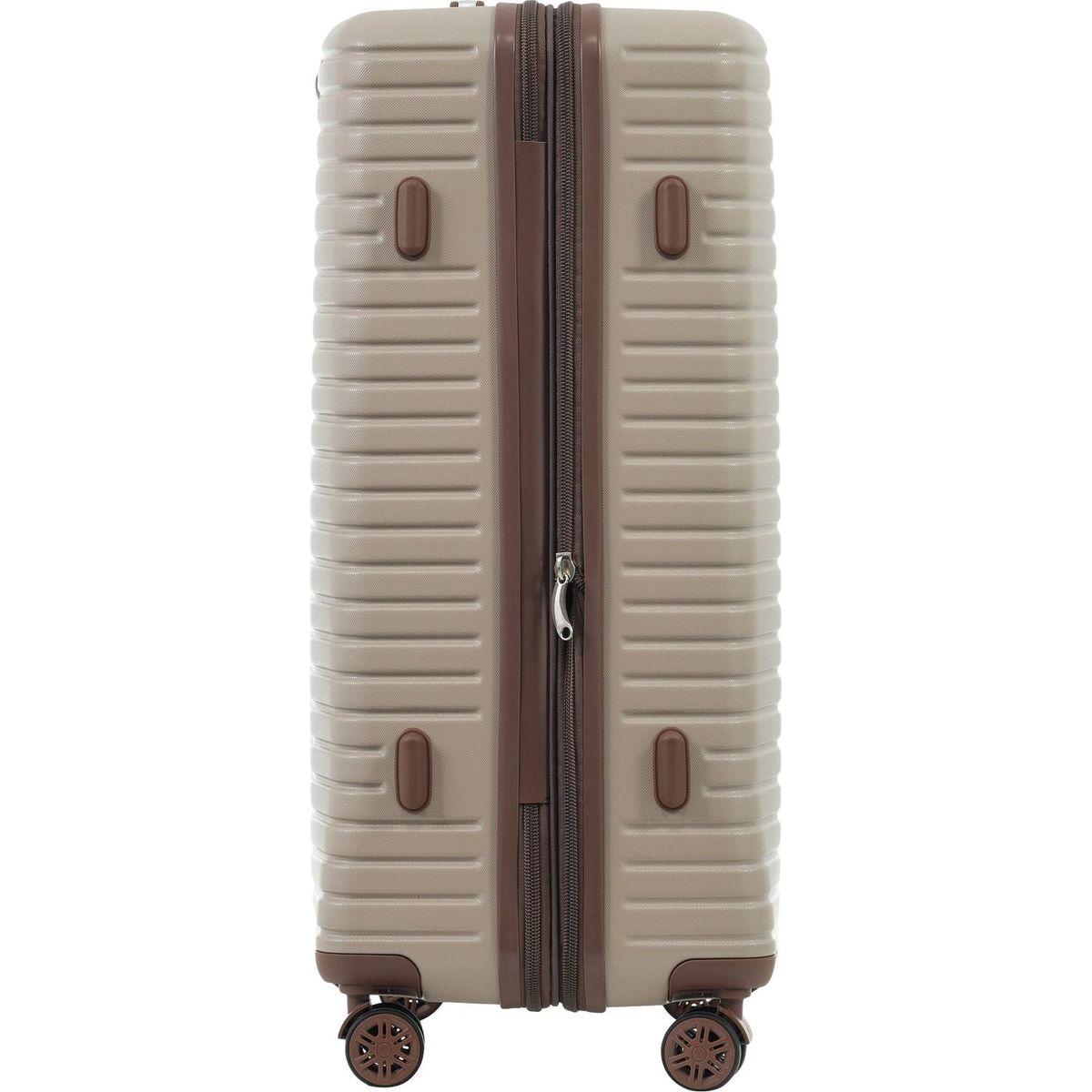 4 Piece Luggage Set Suitcase Set, ABS Hard Shell Lightweight Expandable Travel Luggage with 4 Packing Cubes, TSA Lock, Spinner Wheels for Men Women(16/20/24/28)