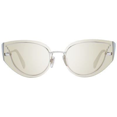 Police Gold Women Sunglass