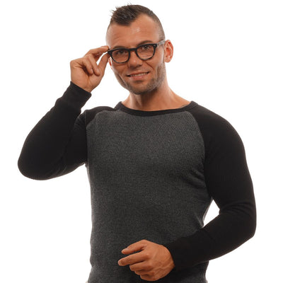 Ermenegildo Zegna Black Men Glasses Frame
