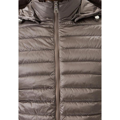 Add Gray Polyamide Men Jacket