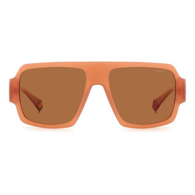 Polaroid Pink Resin Sunglasses