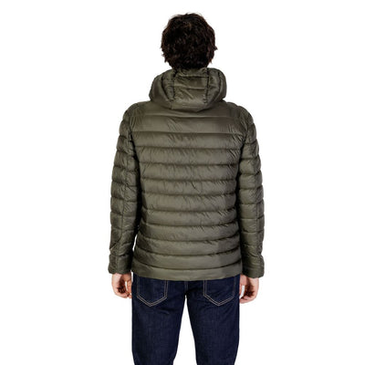 Gianni Lupo Green Polyamide Jackets & Coat