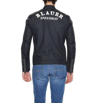 Blauer Black Polyamide Jackets & Coat