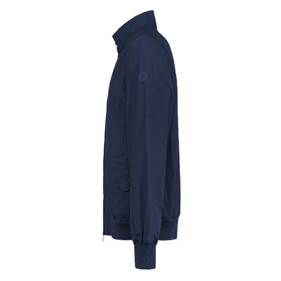People Of Shibuya Blue Cotton Men's Bomber Jacket