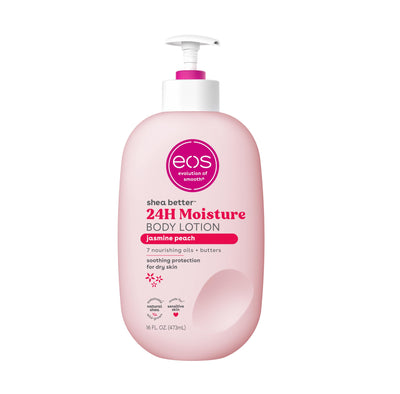 eos Shea Better Body Lotion- Crème de Pistachio, 24-Hour Moisture Skin Care, Lightweight & Non-Greasy, Made with Natural Shea, Vegan, 16 fl oz