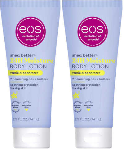eos Shea Better Body Lotion- Crème de Pistachio, 24-Hour Moisture Skin Care, Lightweight & Non-Greasy, Made with Natural Shea, Vegan, 16 fl oz