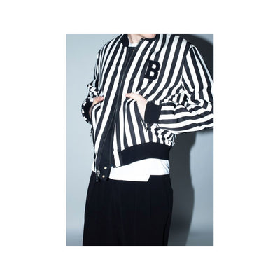 Balmain Black Polyamide Men's Reversible Jacket