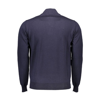 Harmont & Blaine Blue Wool Men Sweater