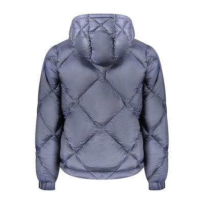 K-WAY Blue Polyester Men Jacket
