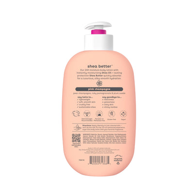 eos Shea Better Body Lotion- Crème de Pistachio, 24-Hour Moisture Skin Care, Lightweight & Non-Greasy, Made with Natural Shea, Vegan, 16 fl oz