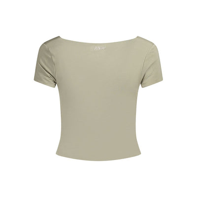 Guess Jeans Green Modal Women Top