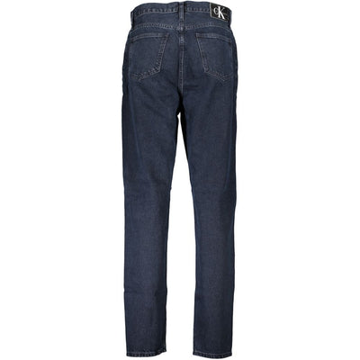 Calvin Klein Blue Recycled Cotton Women Jeans