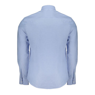 North Sails Light Blue Cotton Men Shirt
