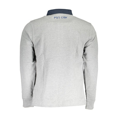 La Martina Brown Cotton Men Polo Shirt