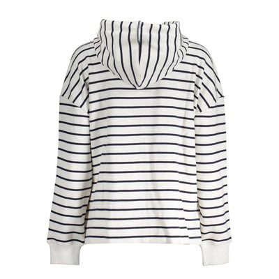 North Sails White Cotton Women's Hooded Sweater