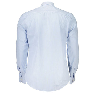 Harmont & Blaine Light Blue Cotton Men Shirt