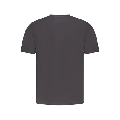 North Sails Black Cotton Men T-Shirt