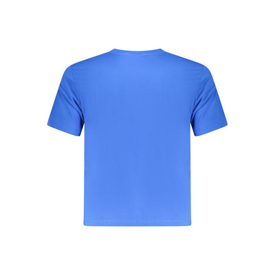North Sails Blue Cotton Men T-Shirt