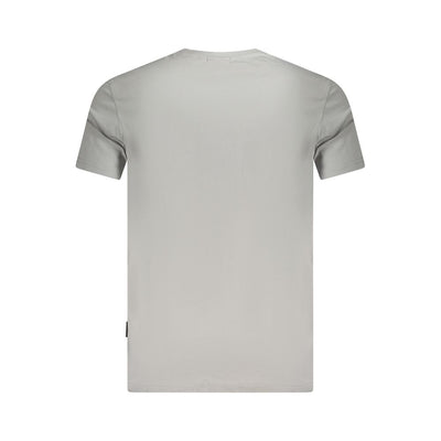 Napapijri Brown Cotton Men T-Shirt