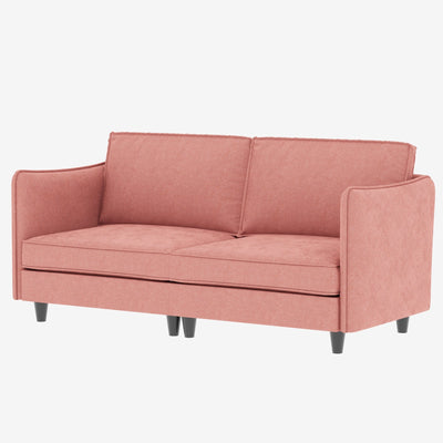 74.27'' Loveseat Sofa, 2 Seater Comfy Couch,Mid Century Modern Designed for Small Spaces, Apartment, Bedroom, Dorm, Office