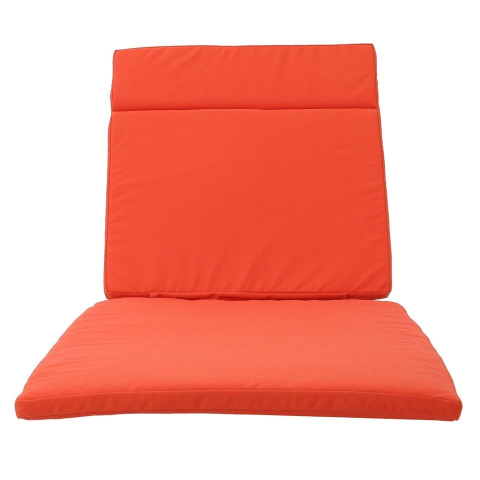 52005.00CUSH-ORG (2PCS) Salem Outdoor Chaise Lounge Cushion (Without Chaise Lounge)