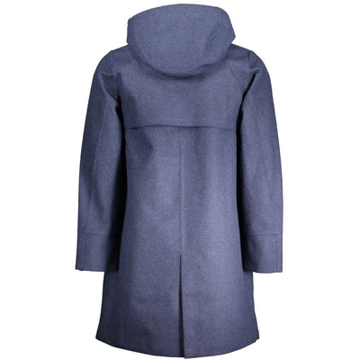 K-WAY Blue Polyester Men's Jacket
