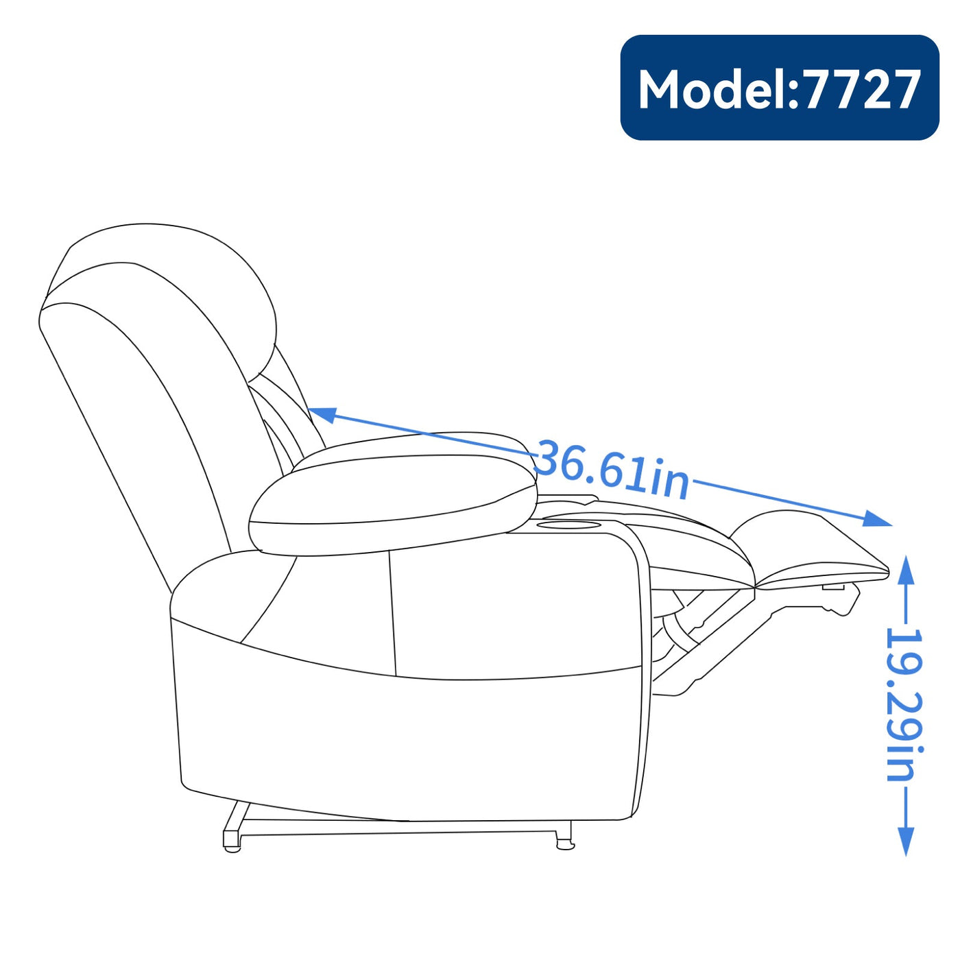 Dual Motor Infinite Position Up to 350 LBS Leatherair Power Lift Recliner Chair, Heavy Duty Motion Mechanism with 8-Point Vibration Massage and Lumbar Heating, Stainless steel Cup Holders, Brown