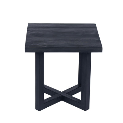 ELLA SQUARE SIDE TABLE, Black