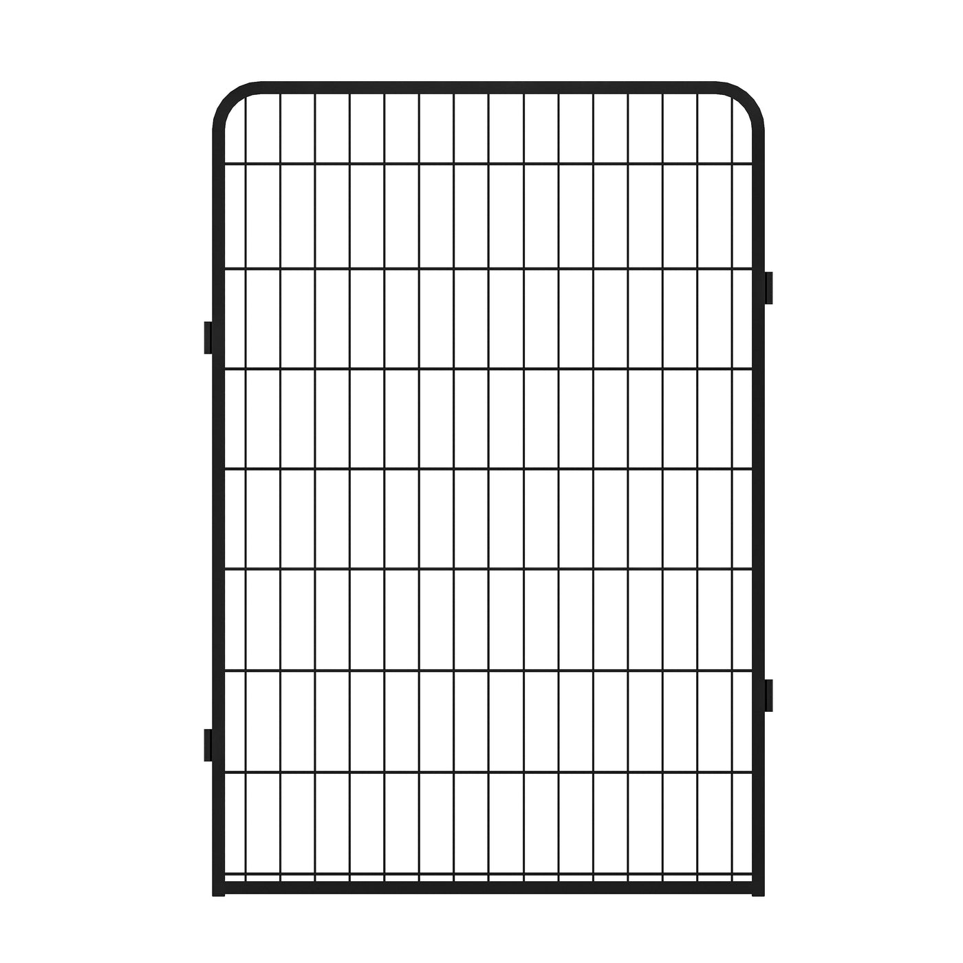 12 Panels Heavy-Duty Metal Playpen with Door, 39.37' H Dog Fence Pet Exercise Pen for Outdoor, Indoor