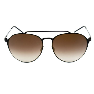 Italia Independent Black Metal Sunglasses