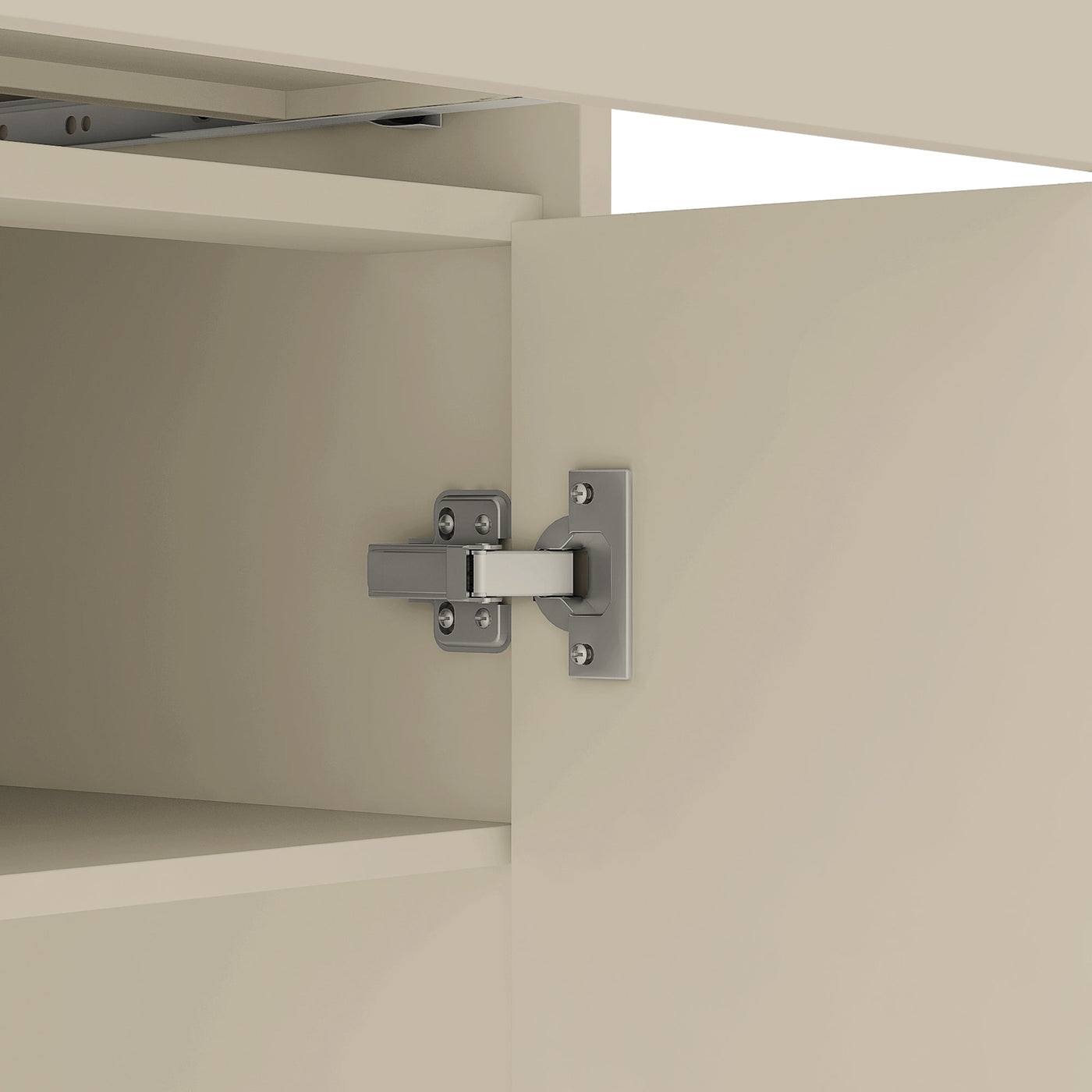 Modern Wooden Cabinet with Sturdy Frame for Living Room, Entryway, Bedroom, Hallway, Office, with LEDs,with Drawer