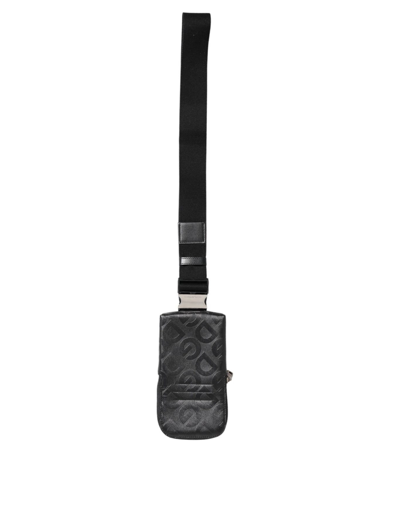 Dolce & Gabbana Gray DG Logo Mania Purse Phone Belt Waist Men Borse Bag