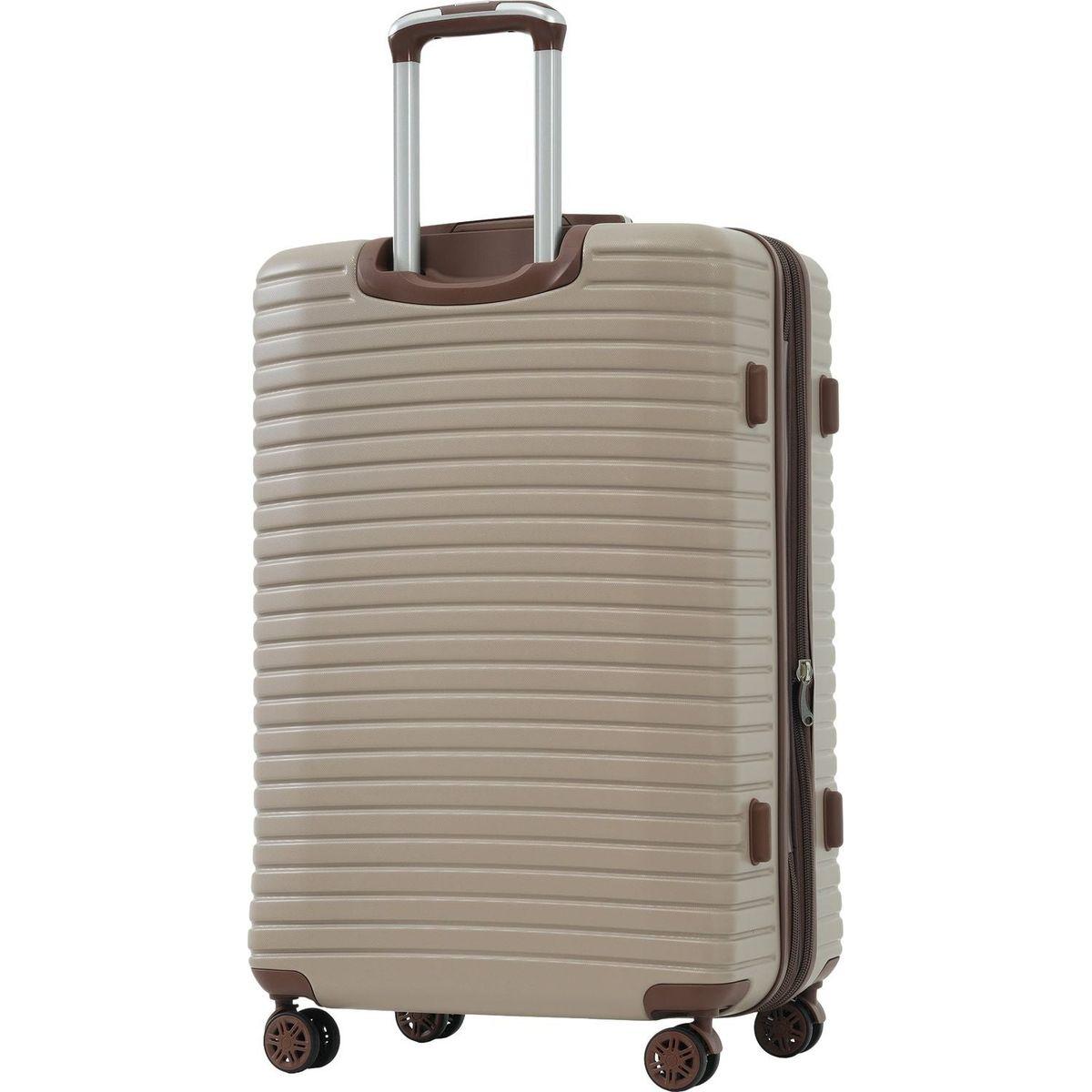 4 Piece Luggage Set Suitcase Set, ABS Hard Shell Lightweight Expandable Travel Luggage with 4 Packing Cubes, TSA Lock, Spinner Wheels for Men Women(16/20/24/28)