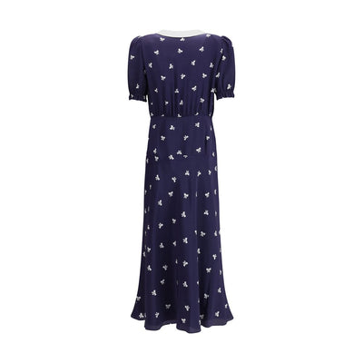 Alessandra Rich Bow patterned Dress