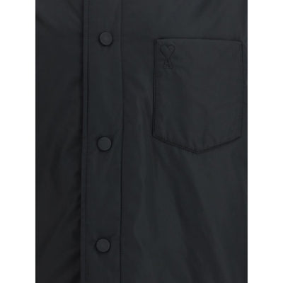 Ami Paris Ami De Coeur padded taffeta Jacket