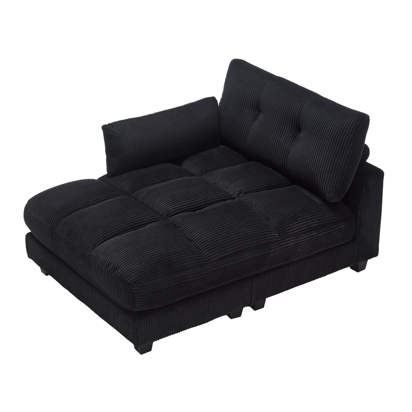 UNITED WE WIN Sleeper Sofa Couch Bed,Oversized Chaise Lounge Chair Cozy Cloud Couch