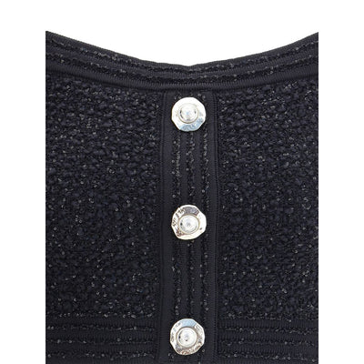 Balmain Tweed crop Top