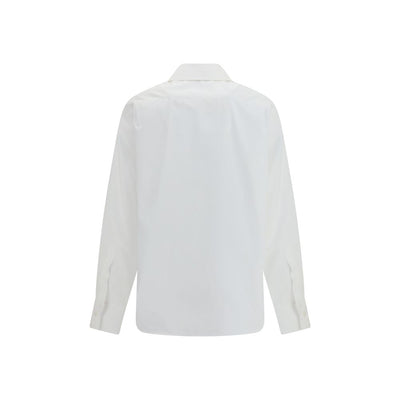 Alexander McQueen Long-sleeved Shirt with embellished collar