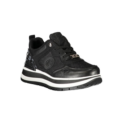Laura Biagiotti Black Polyester Women Sneaker