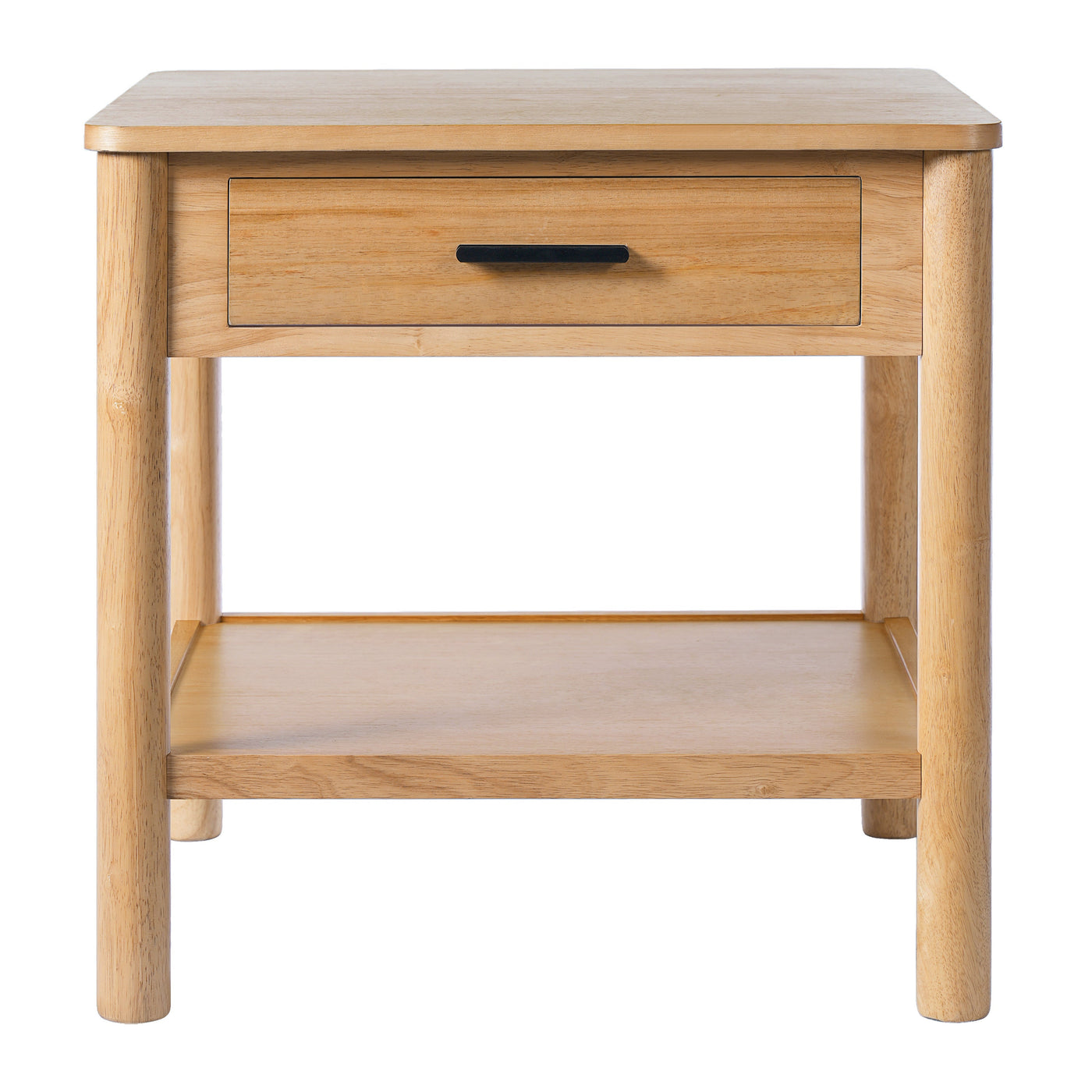 END TABLE K/D WITH 1 DRAWER,NATURAL COLOR
